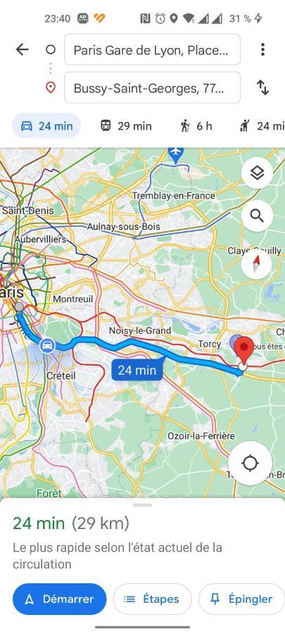 ブシー・サン ・ジョルジュHouse Near Disneyland And Parisアパートメント エクステリア 写真